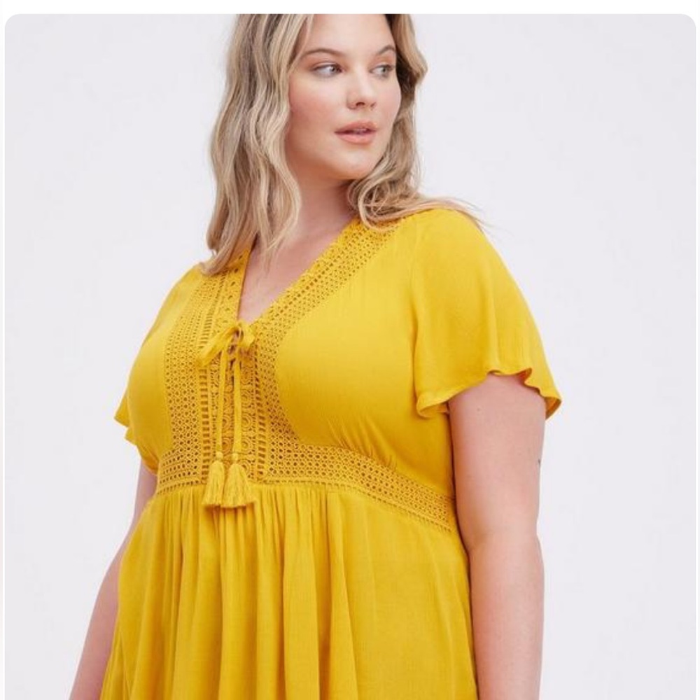 Yellow Torrid Top New With Tags